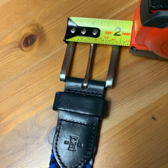 ASOS Braided Belt by Giani Feraud, Blue,Black & White - Picture 5 of 10